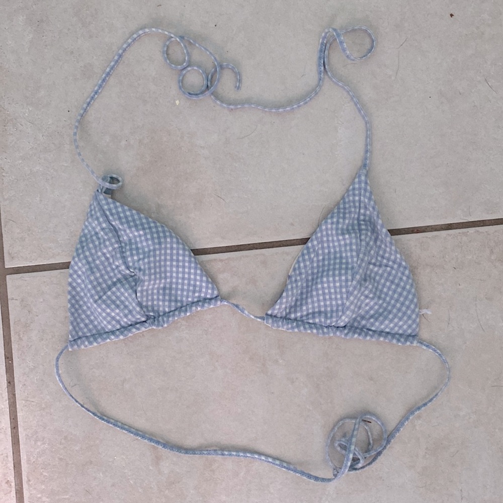 RVCA Gingham Bikini Top⭐️